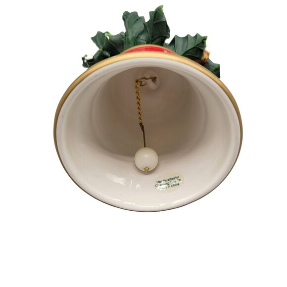 Charming Tails Ceramic Bell Wishing You The Holiday of Your Dreams Christmas - Picture 7 of 8